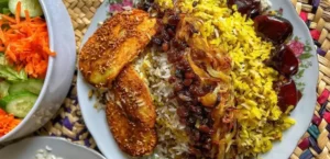 آموزش پخت انواع کشمش پلو خوشمزه با مرغ