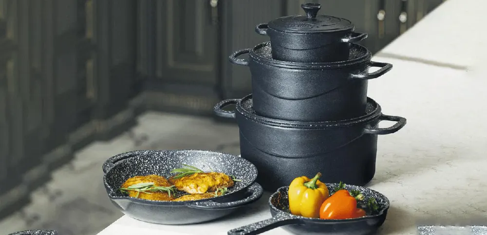 قابلمه چدنی (چدن اِمایل شده)